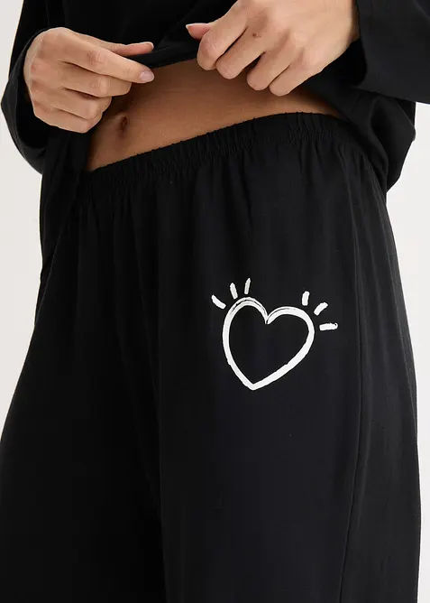 Pyžamo z měkk&eacute; bavlny, bonprix