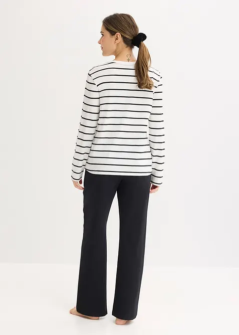 Pyžamo z čist&eacute; bavlny, bonprix