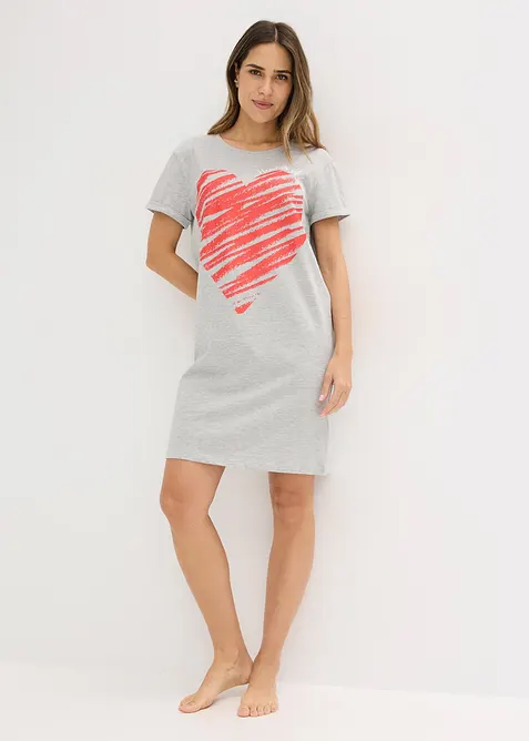 Nočn&iacute; ko&scaron;ile (2 ks v balen&iacute;) z čist&eacute; bavlny, bonprix