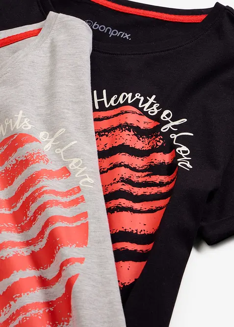 Nočn&iacute; ko&scaron;ile (2 ks v balen&iacute;) z čist&eacute; bavlny, bonprix