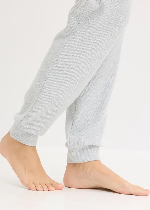 Oblek na doma, z měkk&eacute;ho vaflov&eacute;ho žerzeje, bonprix