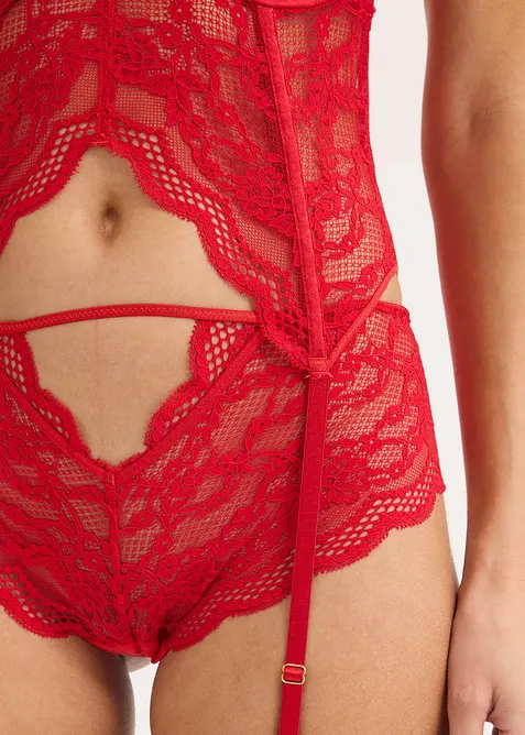 Bokov&aacute; tanga z jemn&eacute; krajky, bonprix