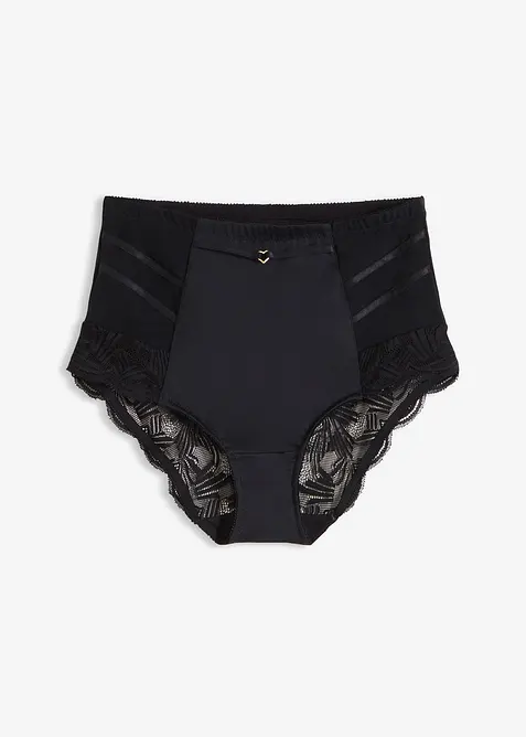 Stahovac&iacute; kalhotky s krajkou, středn&iacute; tvaruj&iacute;c&iacute; efekt, bonprix