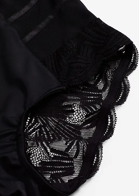 Stahovac&iacute; kalhotky s krajkou, středn&iacute; tvaruj&iacute;c&iacute; efekt, bonprix