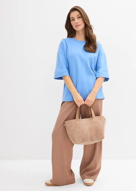 Oversize triko z čist&eacute; organick&eacute; bavlny, bonprix