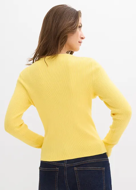 Kab&aacute;tek z jemn&eacute; pleteniny z měkk&eacute; visk&oacute;zov&eacute; směsi, bonprix