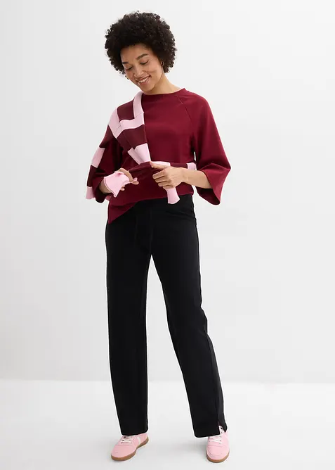 Tepl&aacute;kov&eacute; kalhoty z čist&eacute; organick&eacute; bavlny, bonprix