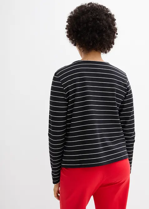 &Uacute;pletov&yacute; kab&aacute;tek z těžk&eacute;ho žerzeje z čist&eacute; organick&eacute; bavlny, bonprix