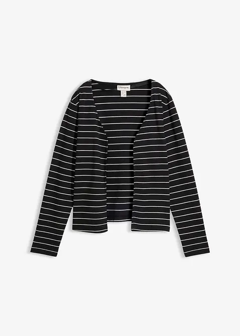 &Uacute;pletov&yacute; kab&aacute;tek z těžk&eacute;ho žerzeje z čist&eacute; organick&eacute; bavlny, bonprix