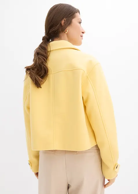 Kr&aacute;tk&yacute; kab&aacute;t s vlněn&yacute;m vzhledem, bonprix