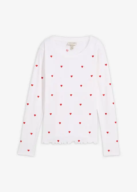 Tričko s dlouh&yacute;m ruk&aacute;vem, bonprix