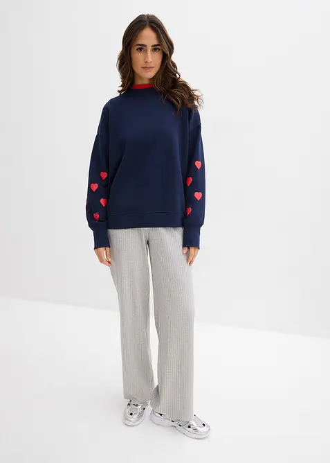 Mikina z bavlněn&eacute; směsi, bonprix