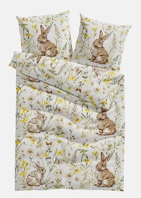 Povlečen&iacute; z bavlněn&eacute; směsi, bonprix