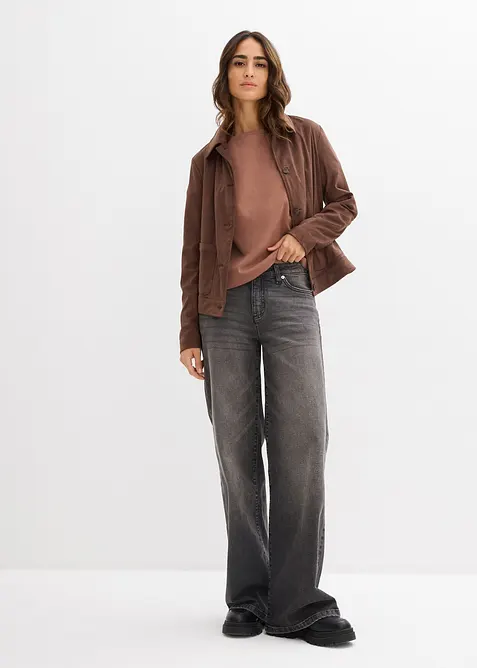 Ragl&aacute;nov&eacute; triko z těžk&eacute; organick&eacute; bavlny, bonprix