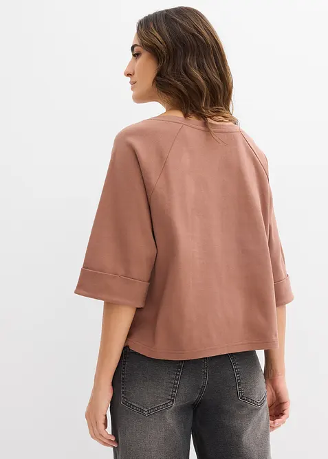 Ragl&aacute;nov&eacute; triko z těžk&eacute; organick&eacute; bavlny, bonprix