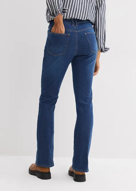 Dž&iacute;ny Bootcut, High Waist, bonprix