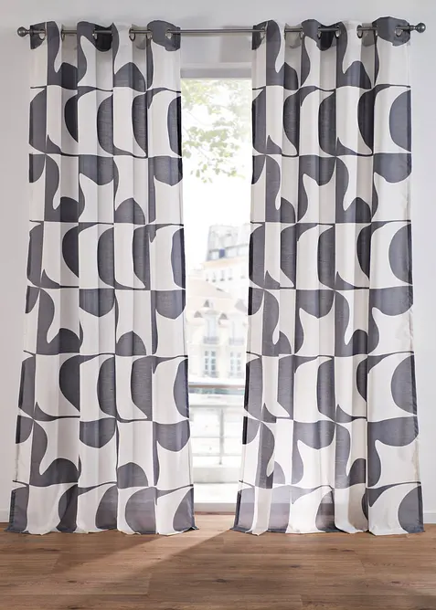 Z&aacute;clona s grafick&yacute;m potiskem, z recyklovan&eacute;ho polyesteru (1 ks v balen&iacute;), bonprix