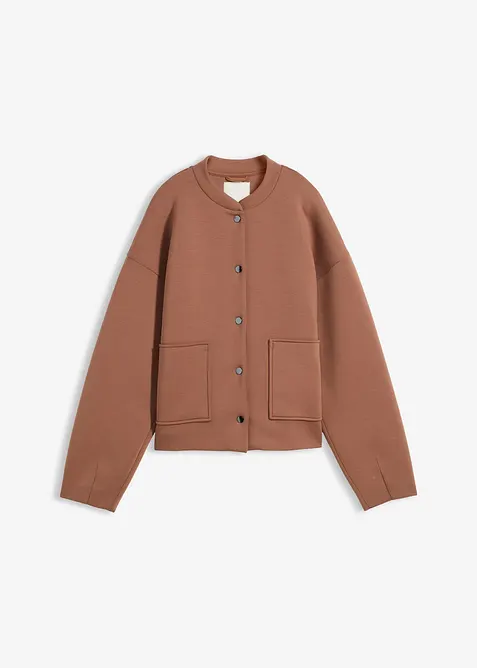 Bluzon z pohodln&eacute;ho materi&aacute;lu scuba, bonprix