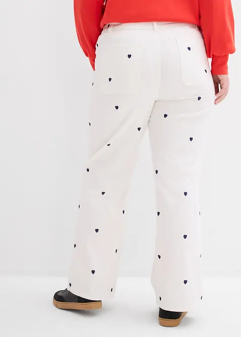 Keprov&eacute; kalhoty s v&yacute;&scaron;ivkou, bonprix