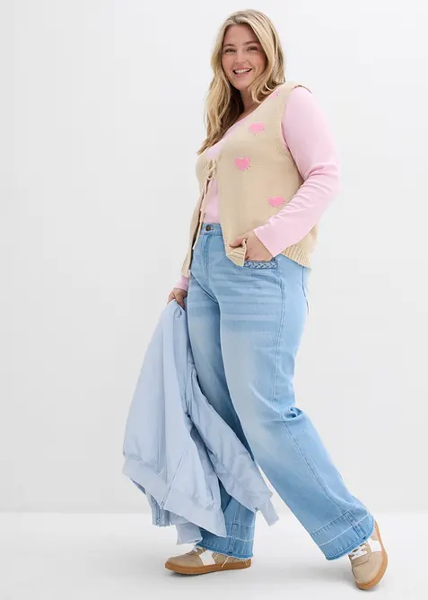 Pleten&aacute; vesta, bonprix