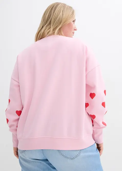 Mikina z bavlněn&eacute; směsi, bonprix