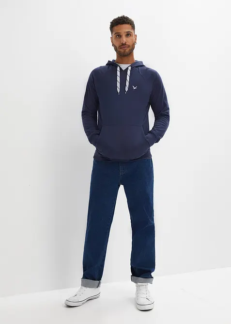 Mikina s kapuc&iacute;, z organick&eacute; bavlny, bonprix