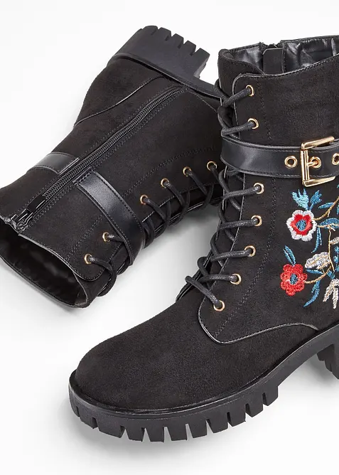 &Scaron;něrovac&iacute; kotn&iacute;kov&aacute; obuv s v&yacute;&scaron;ivkou, bonprix