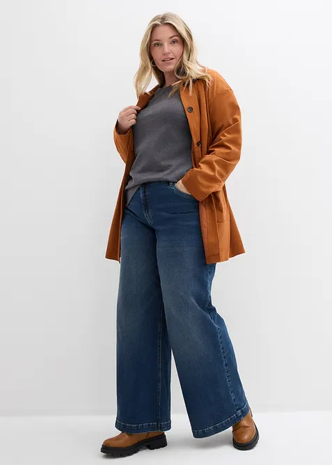 Tričko z těžk&eacute;ho žerzeje s organickou bavlnou (3 ks v balen&iacute;), bonprix