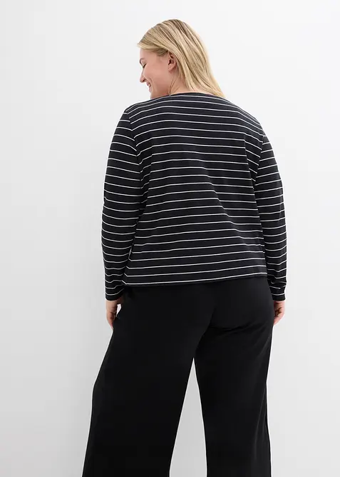 &Uacute;pletov&yacute; kab&aacute;tek z těžk&eacute;ho žerzeje z čist&eacute; organick&eacute; bavlny, bonprix