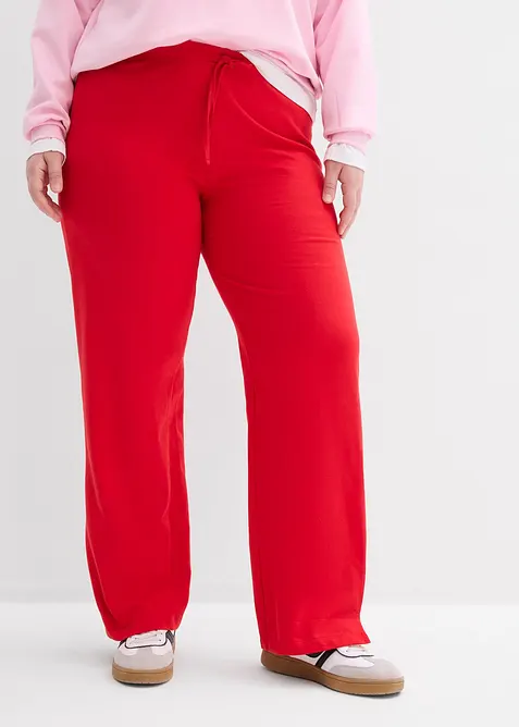 Tepl&aacute;kov&eacute; kalhoty z čist&eacute; organick&eacute; bavlny, bonprix