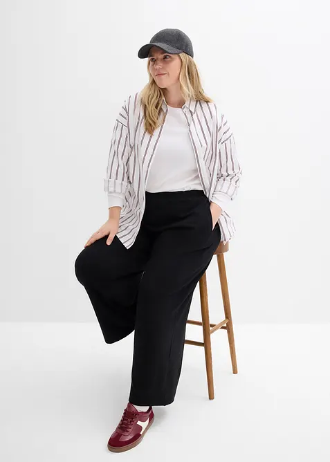 Culotte kalhoty z čist&eacute; organick&eacute; bavlny, bonprix