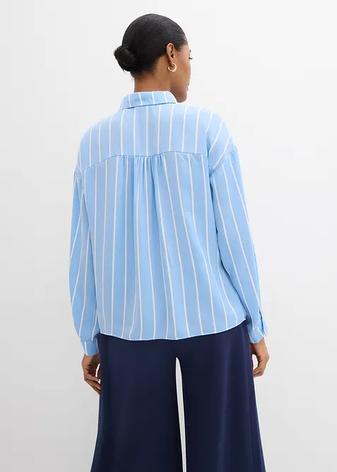 Ko&scaron;ilov&aacute; halenka ze spl&yacute;vav&eacute;ho sat&eacute;nu, bonprix