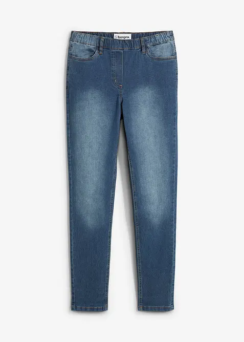 Jeg&iacute;ny s pohodln&yacute;m pasem, Mid Waist, bonprix