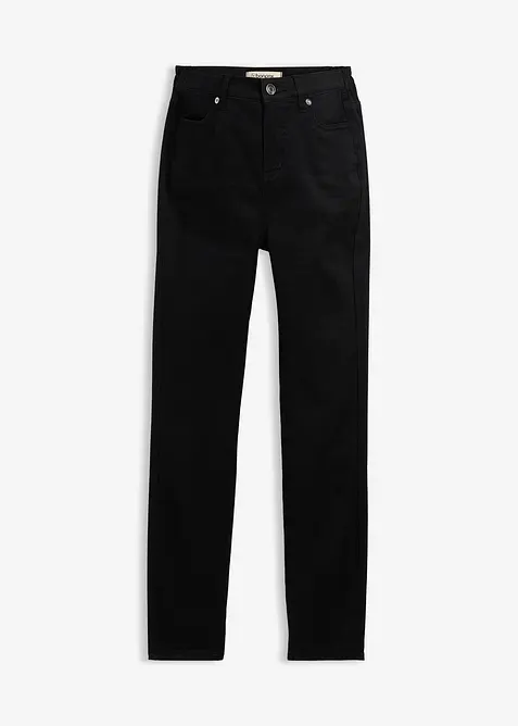 Super strečov&eacute; těhotensk&eacute; dž&iacute;ny 2 v 1, pro těhotenstv&iacute; i obdob&iacute; po porodu, Slim, bonprix