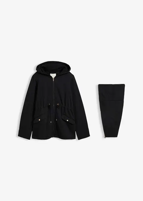 Bunda 3 v 1 z tepl&aacute;koviny, na těhotenstv&iacute; i po něm, se vsadkou na no&scaron;en&iacute; miminka, bonprix