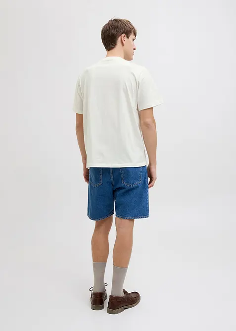 Tričko JJ REBEL z čist&eacute; bavlny, Loose Fit, JJ REBEL