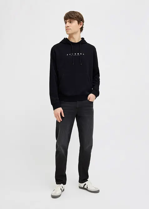 Mikina s kapuc&iacute; JJ REBEL, Loose Fit, JJ REBEL