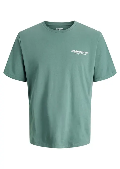 Tričko JJ REBEL z čist&eacute; bavlny, Loose Fit, JJ REBEL