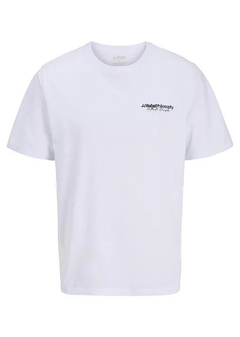 Tričko JJ REBEL z čist&eacute; bavlny, Loose Fit, JJ REBEL