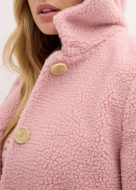 Ply&scaron;ov&yacute; kab&aacute;t s kapuc&iacute; a kapsami, bonprix