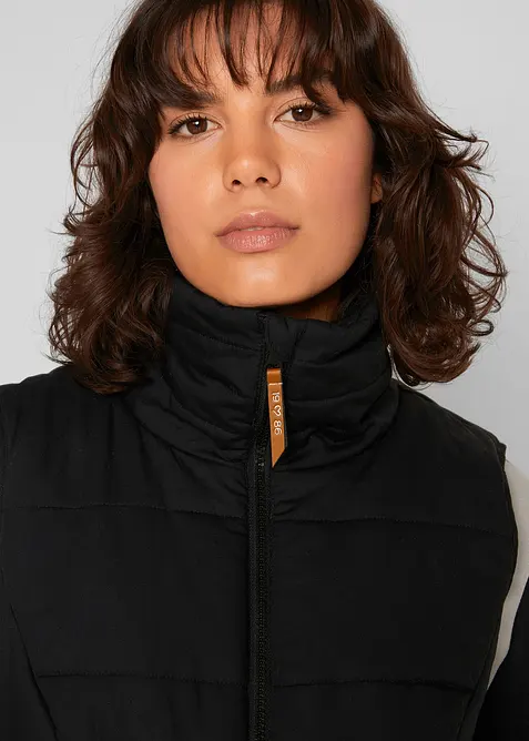 Dlouh&aacute; vesta se stoj&aacute;čkem, bonprix