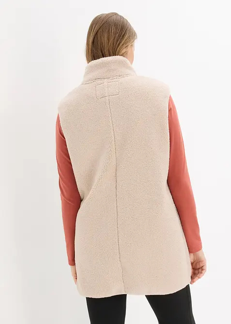 Vesta z medv&iacute;dkov&eacute;ho fl&iacute;su, bonprix