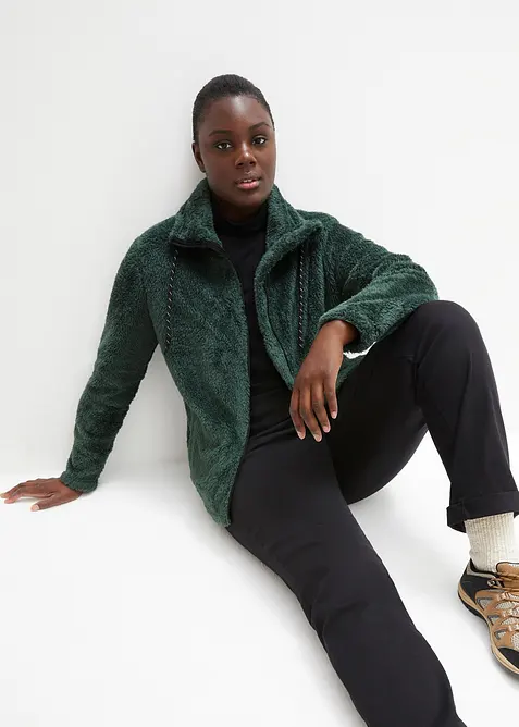 Bunda z medv&iacute;dkov&eacute;ho fl&iacute;su, bonprix