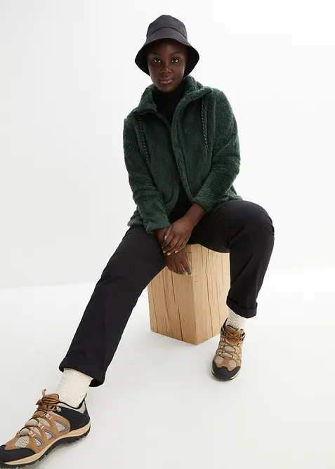 Bunda z medv&iacute;dkov&eacute;ho fl&iacute;su, bonprix