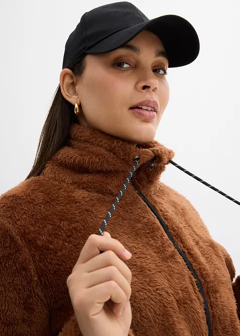 Bunda z medv&iacute;dkov&eacute;ho fl&iacute;su, bonprix