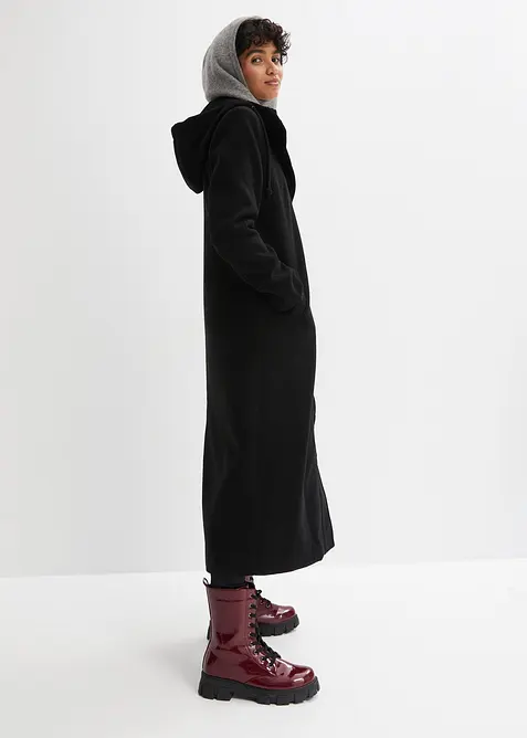 Kab&aacute;t z uměl&eacute; vlny, maxi d&eacute;lka, bonprix