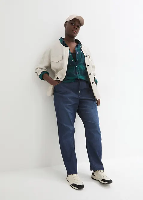 Dž&iacute;ny bez zap&iacute;n&aacute;n&iacute; Straight, bonprix