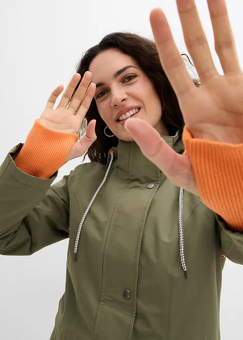 Funkčn&iacute; bunda pro přechodn&eacute; obdob&iacute;, nepromokav&aacute;, bonprix