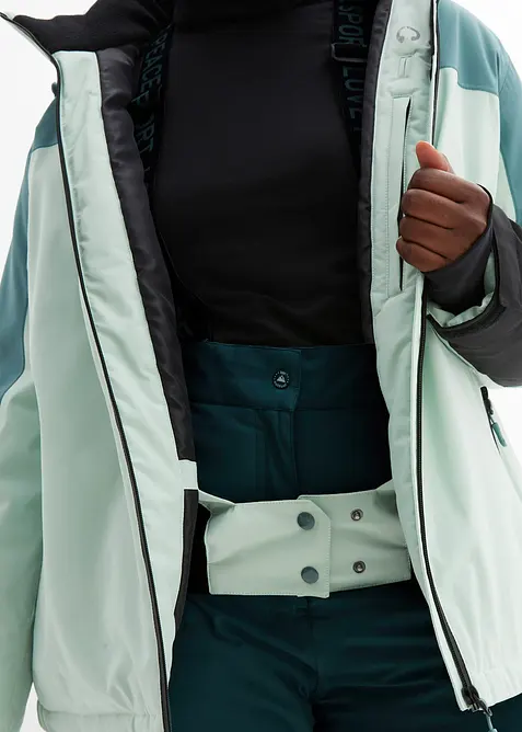 Lyžařsk&aacute; funkčn&iacute; bunda s větrac&iacute;mi otvory, nepromokav&aacute;, bonprix