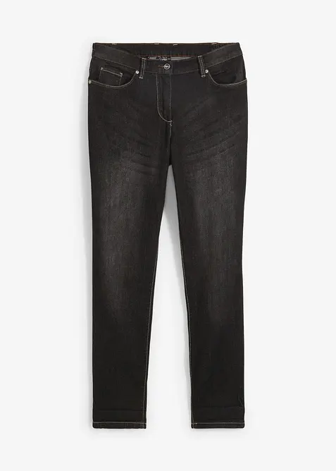 Strečov&eacute; dž&iacute;ny Boyfriend, Mid Waist, bonprix